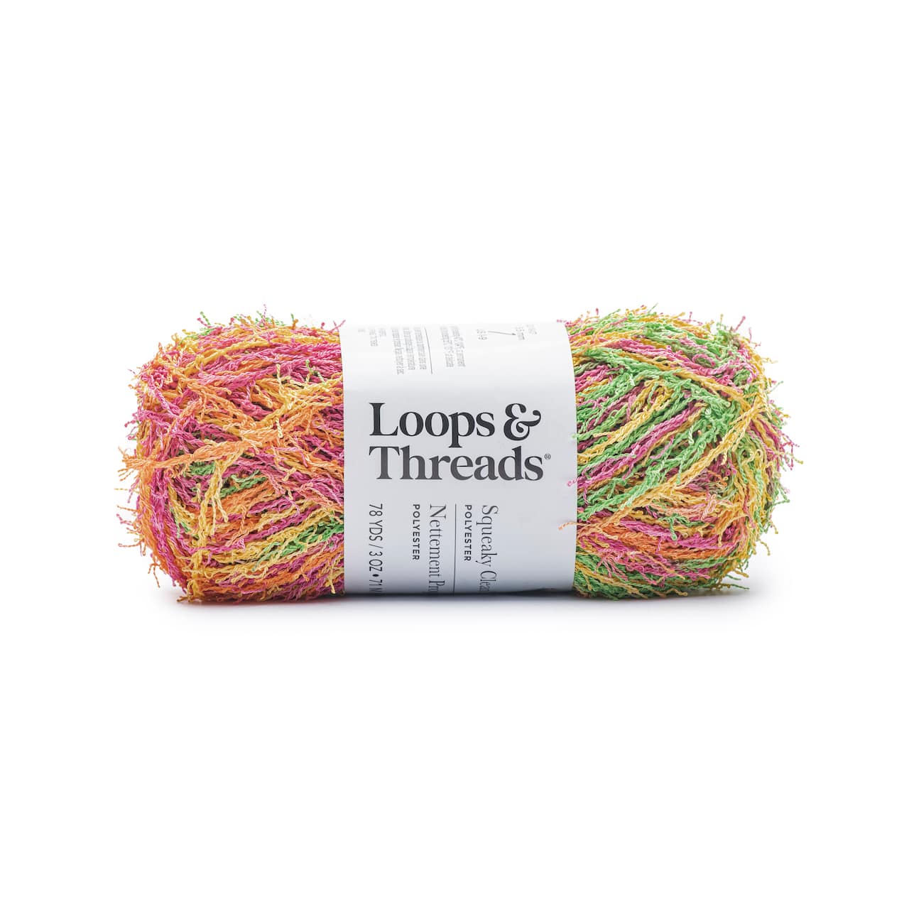 15 Pack: Squeaky Clean™ Prints Yarn by Loops & Threads®